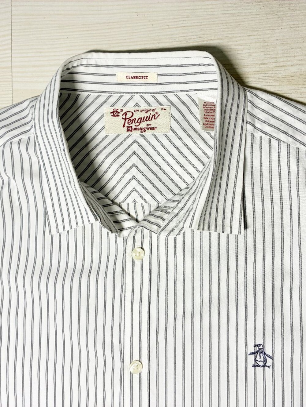 Original Penguin by Munsingwear Men's Original Penguin Shirt, Classic Fit XL
